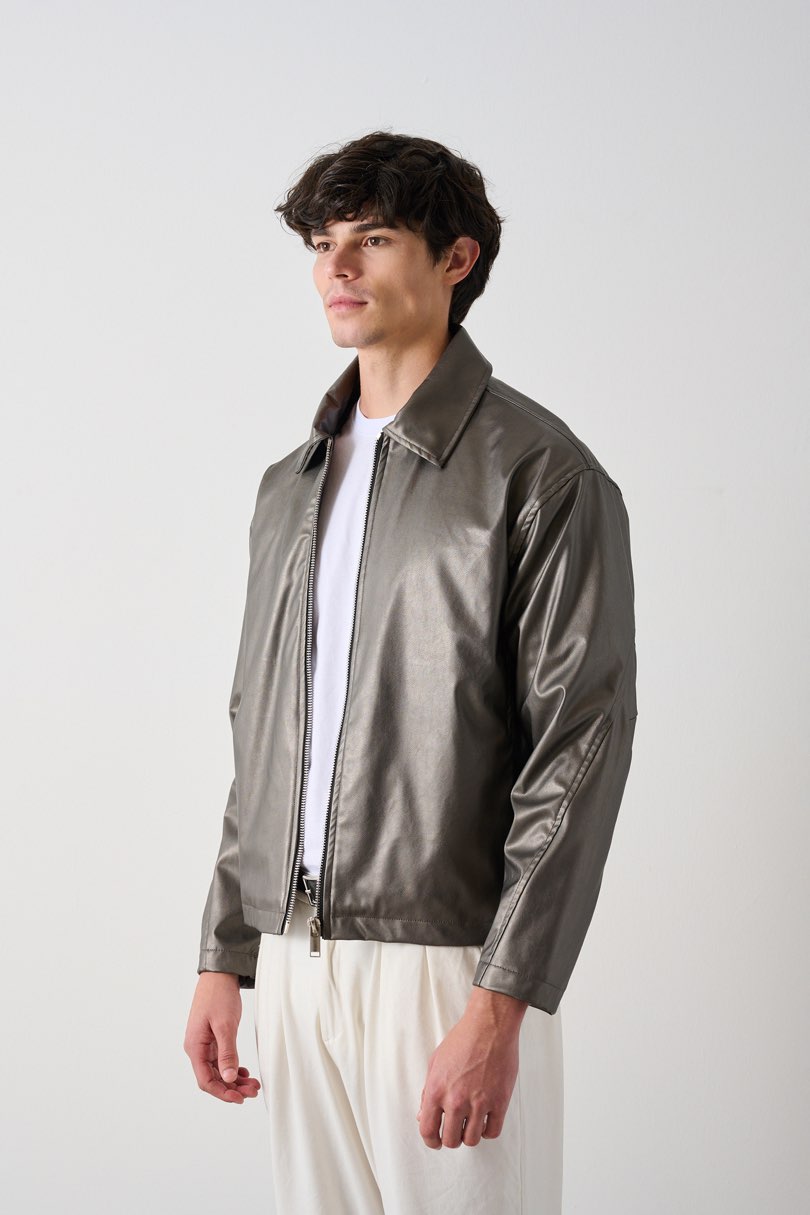 PREMIUM LEATHER JACKET (2 COLOR)