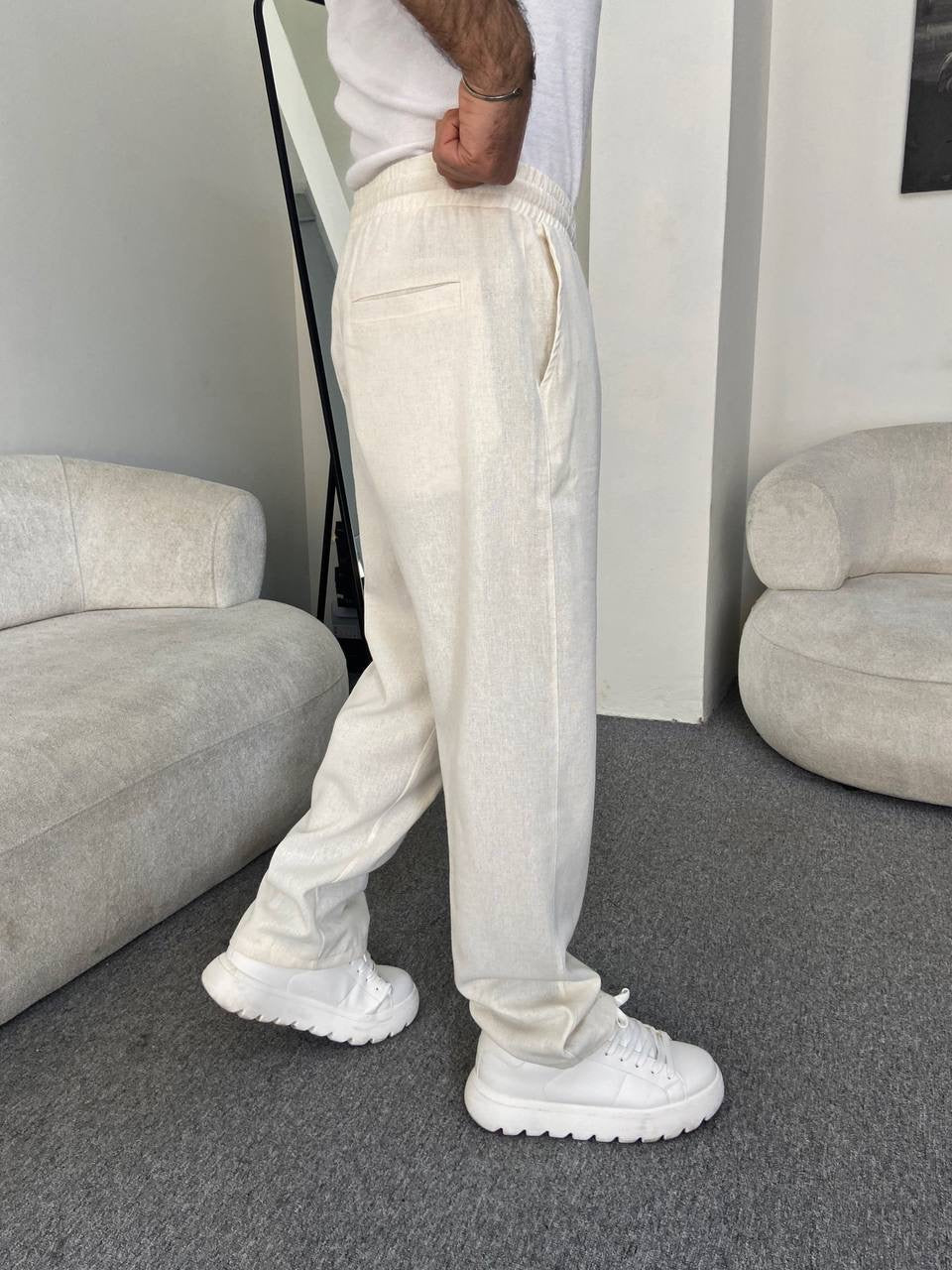 PREMIUM LINEN PANTS (7 COLOR)