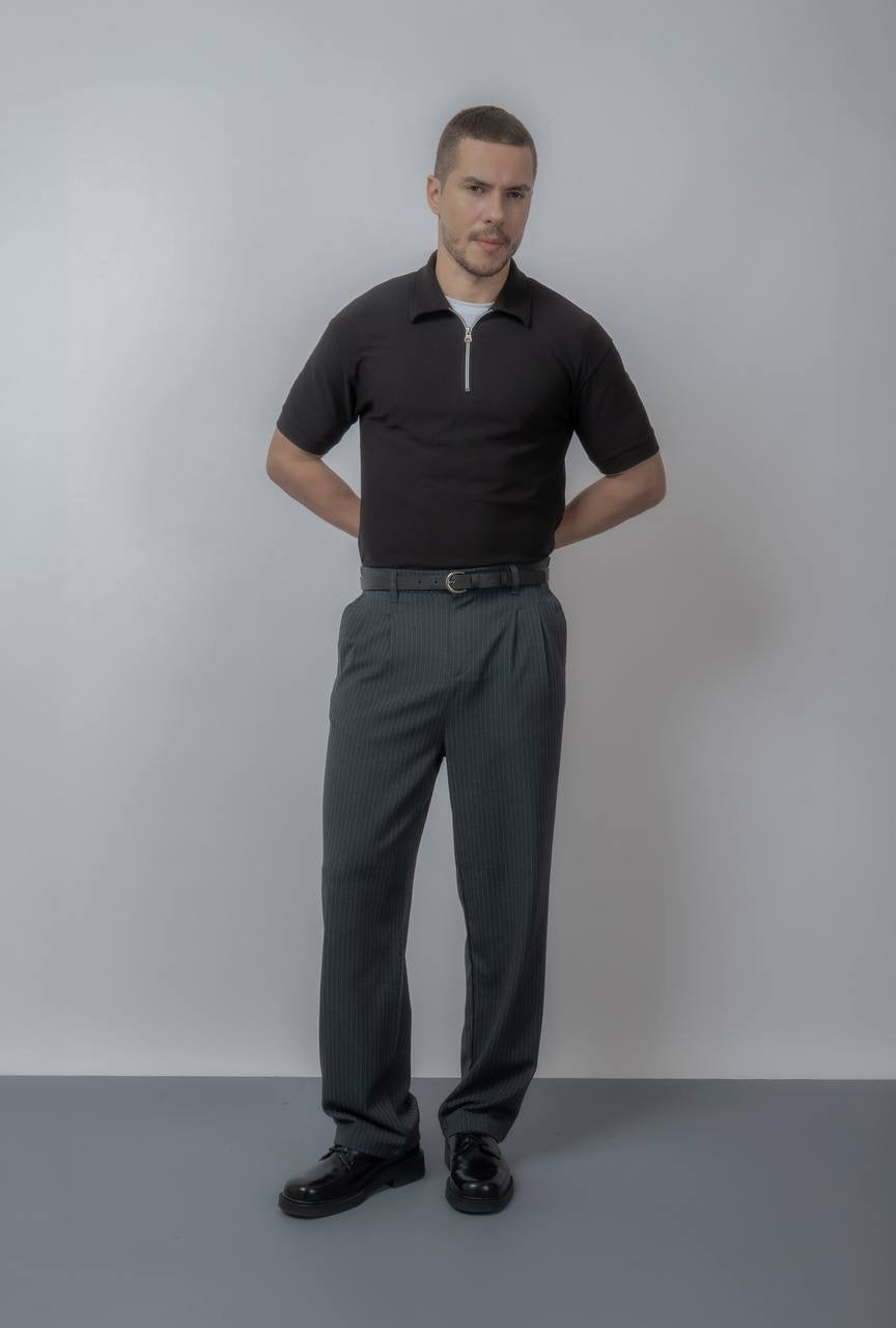 PREMIUM STRIPE SEMI FORMAL PANTS