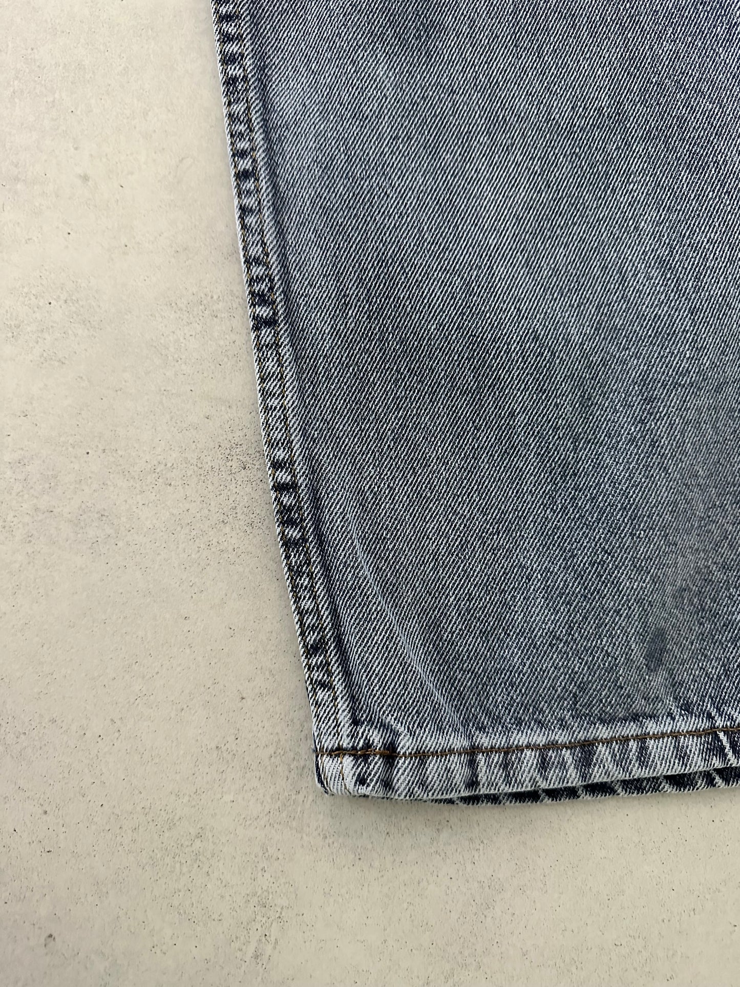 DESIGNED BLUE STONEWASHED BAGGY JEAN