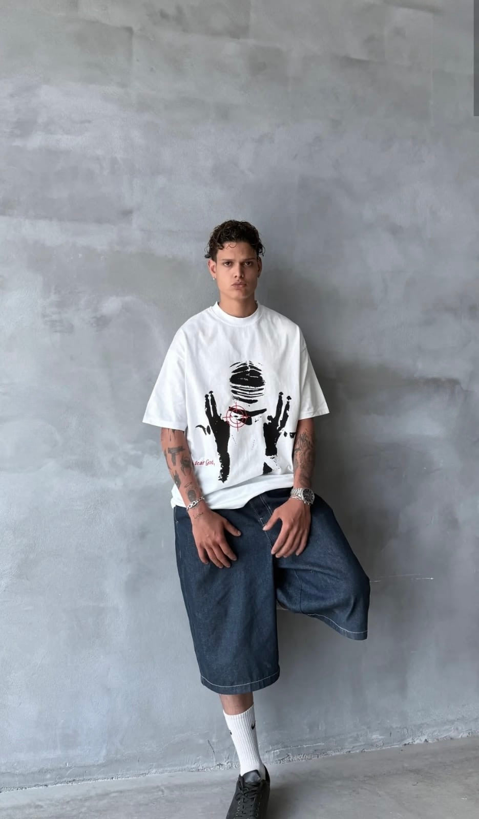 I FEAR GOD WHITE T-SHIRT