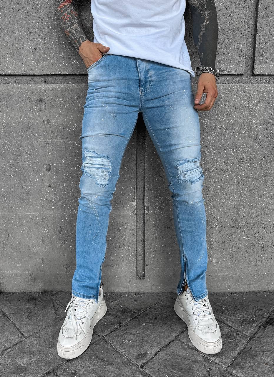 RIPPED SLIM FIT JEAN