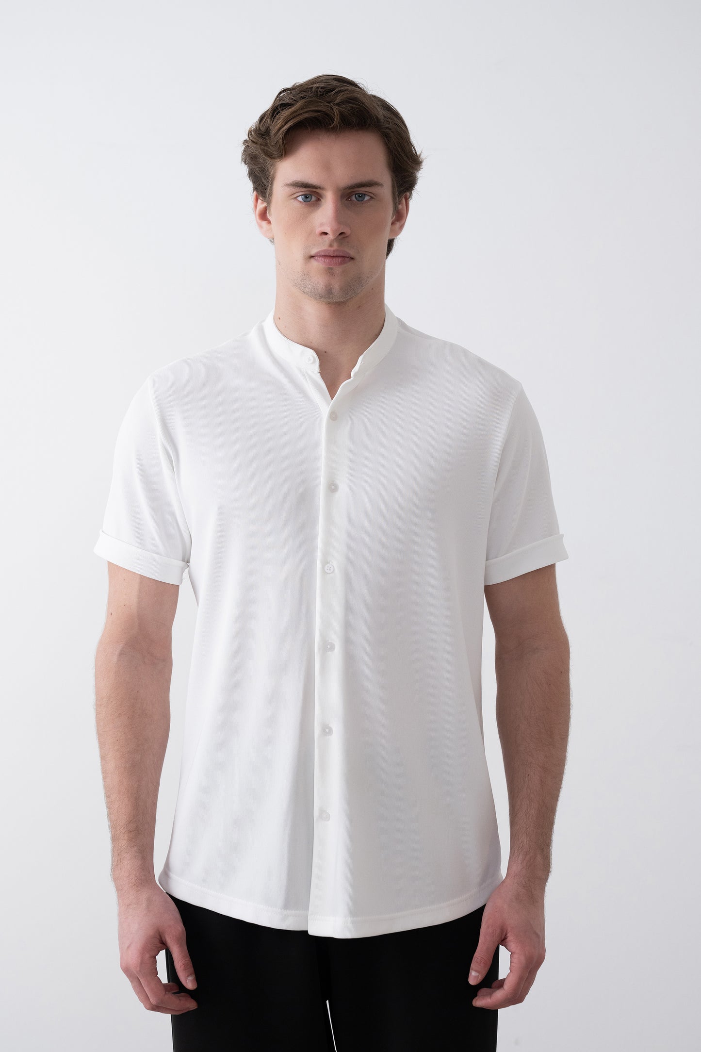 PREMIUM CHINEESE COLLAR SHIRT