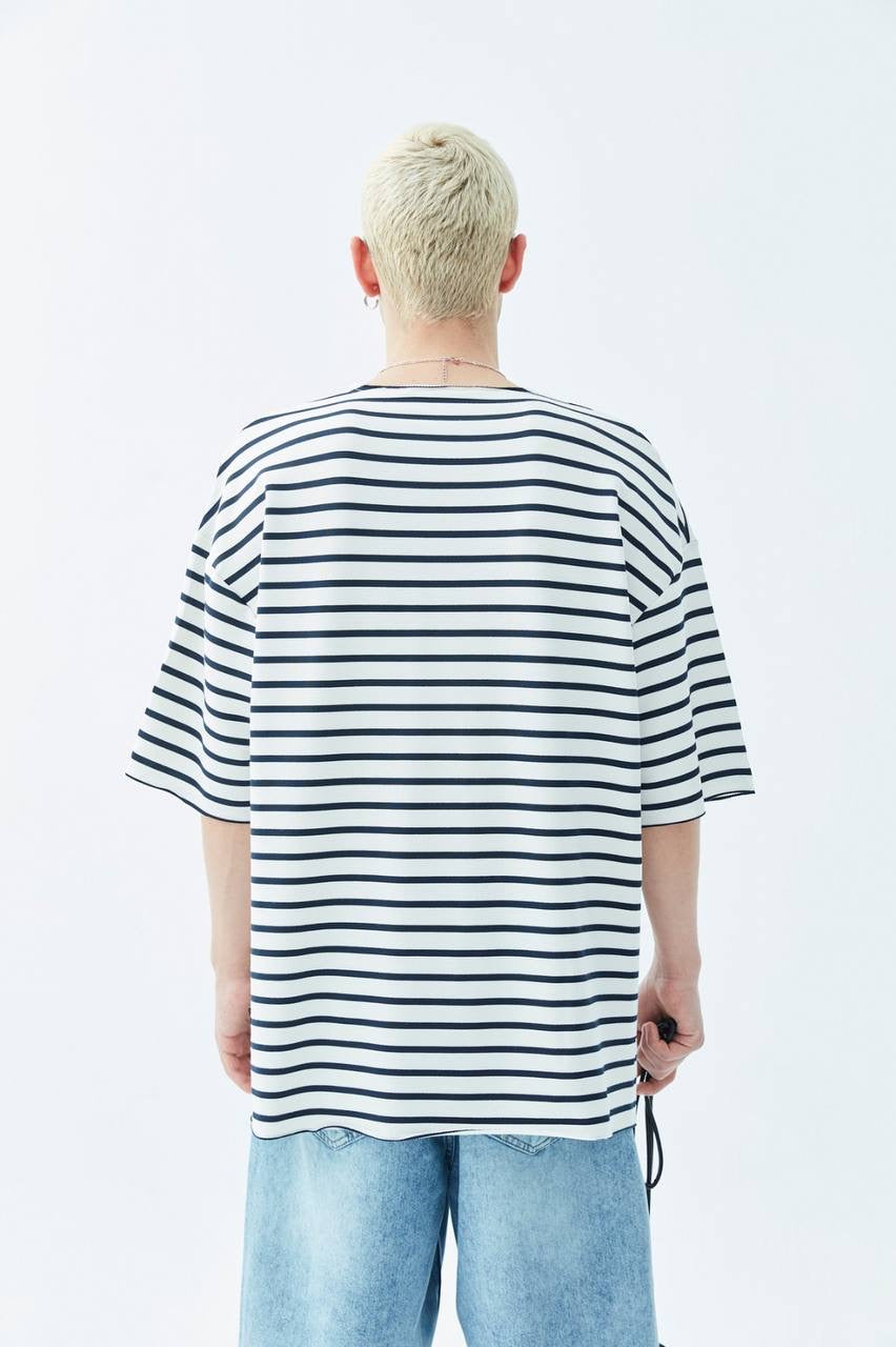 HICKORY STRIPE T-SHIRT