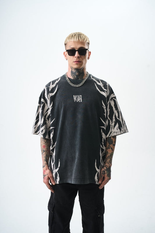 WAR STONEWASHED T-SHIRT (2 COLOR)