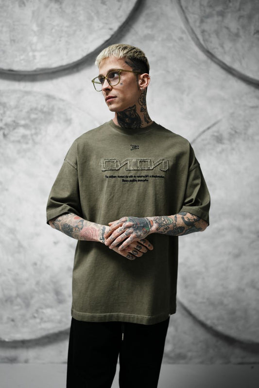 WASHED POLIZEI T-SHIRT