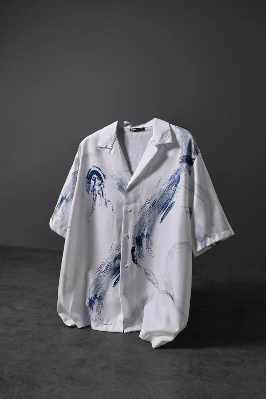 BRUSH PATTERN SHIRT