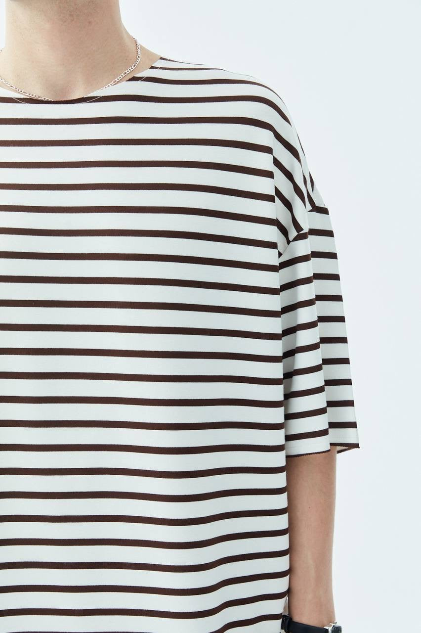 HICKORY STRIPE T-SHIRT