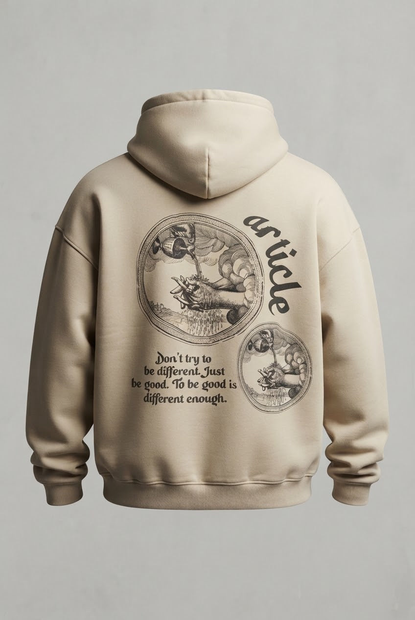 DONT TRY TO BE DIFFERENT HOODIE