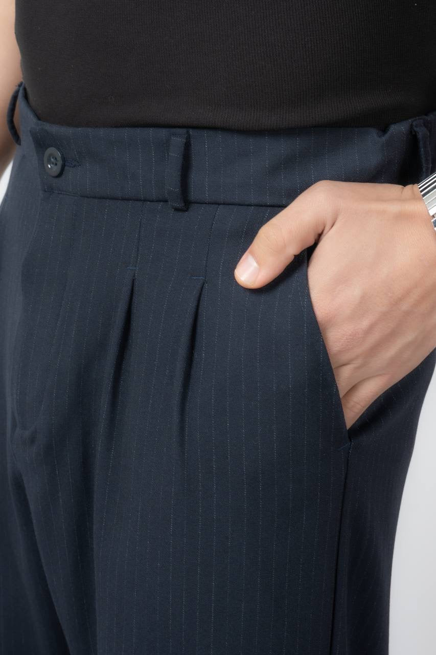 PREMIUM STRIPE SEMI FORMAL PANTS