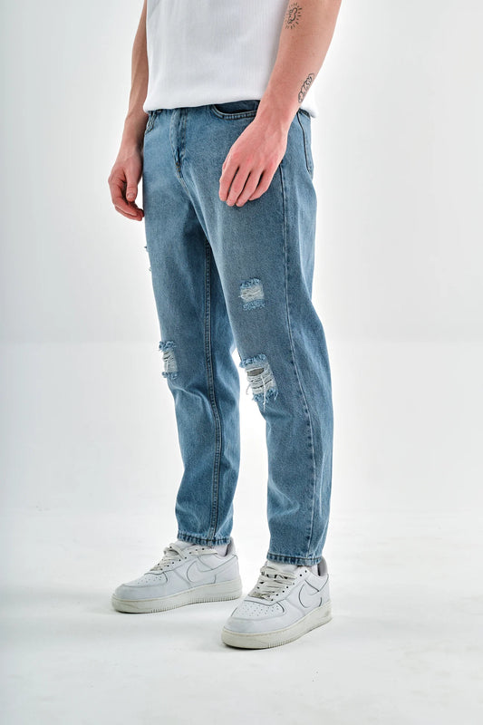 DAMAGED BOYFRIEND STYLE JEAN