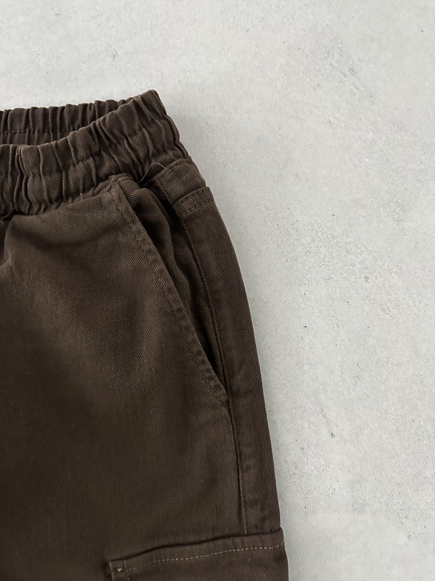 BROWN CARGO PANTS