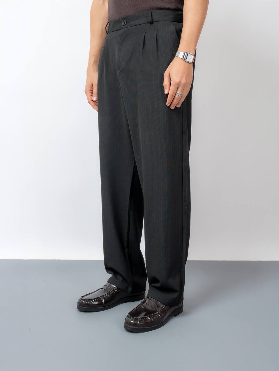 PREMIUM STRIPE SEMI FORMAL PANTS