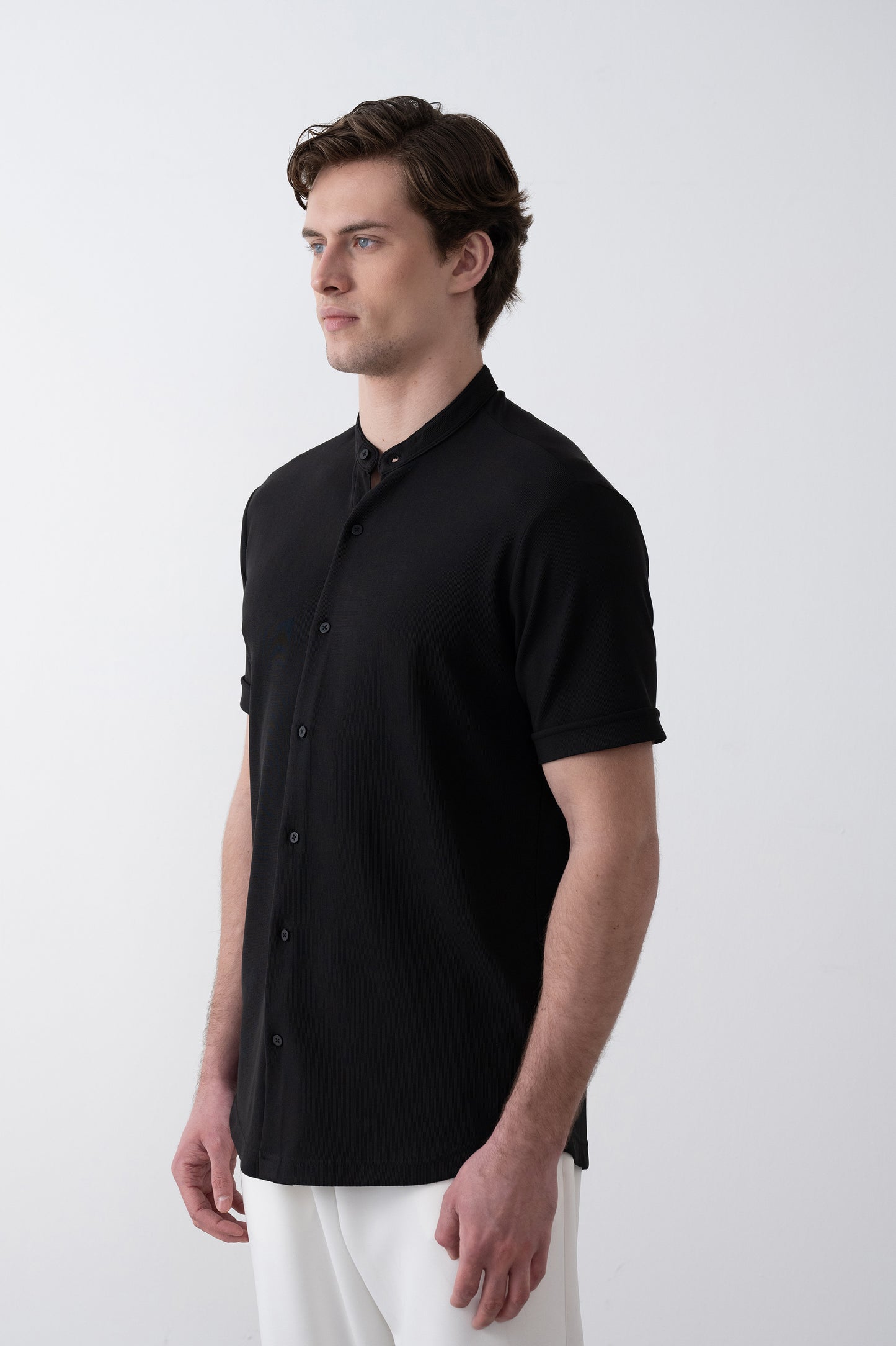 PREMIUM CHINEESE COLLAR SHIRT