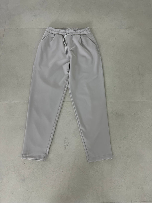 GRAY TRACK PANTS