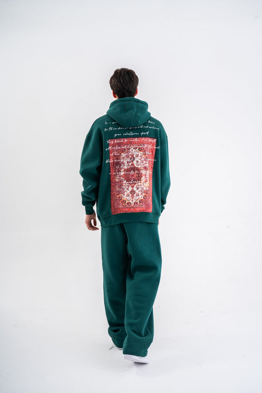 MECHANIC PREMIUM GREEN HOODIE