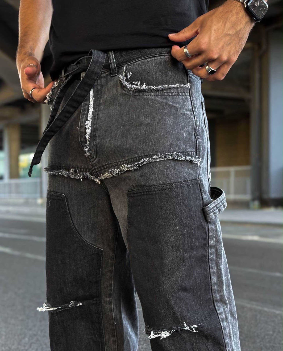 VIP 6P DARK GRAY JEAN