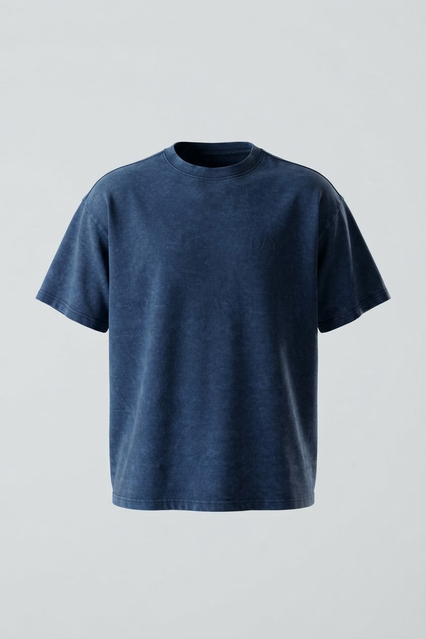 STONEWASHED NAVI DAY T-SHIRT