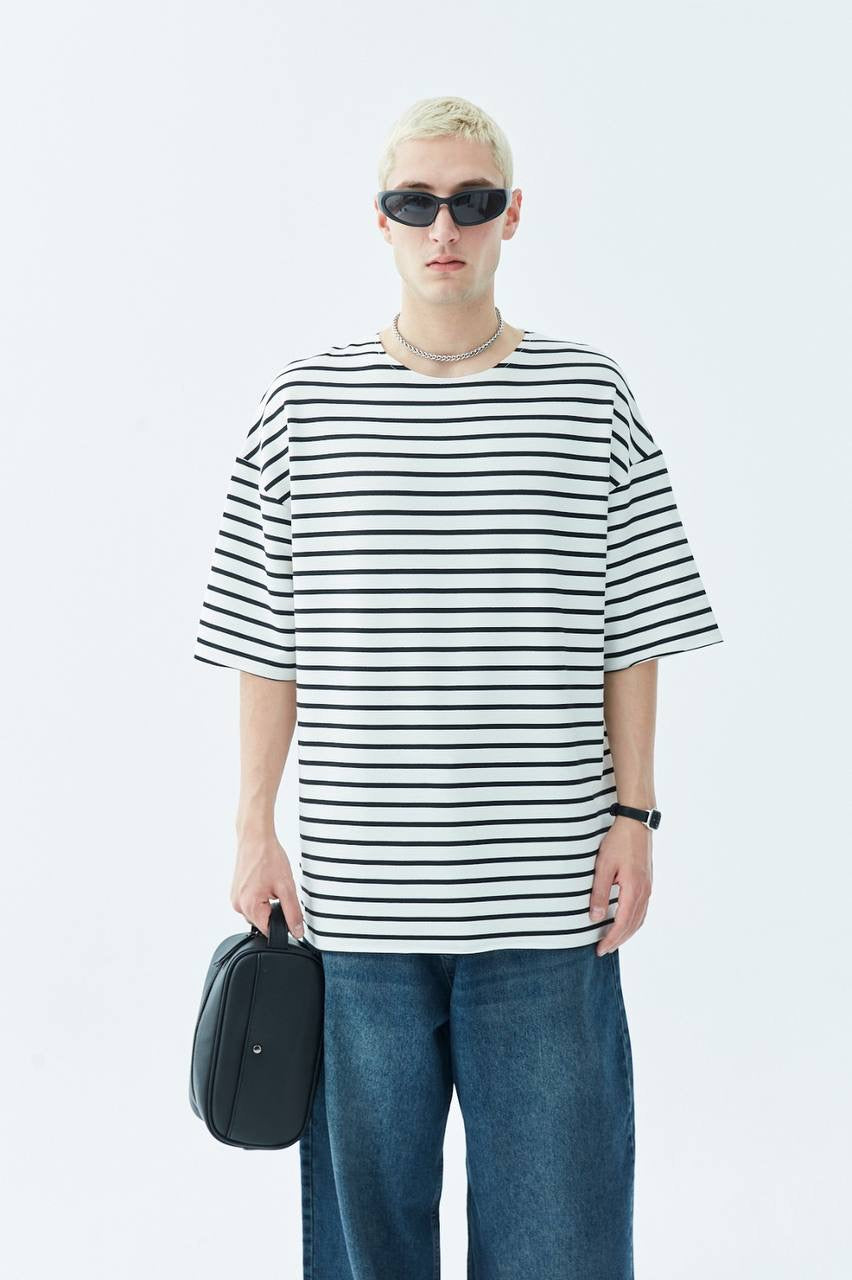 HICKORY STRIPE T-SHIRT