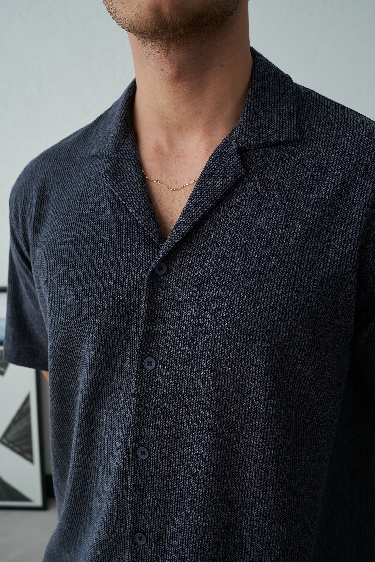 PREMIUM ENGLISH COLLAR SHORT SLEEVE SHIRT