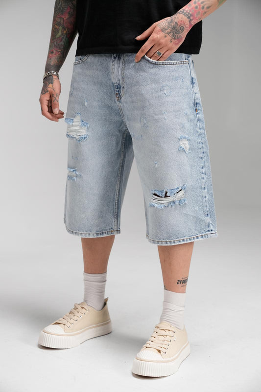 ICY RIPPED JORT