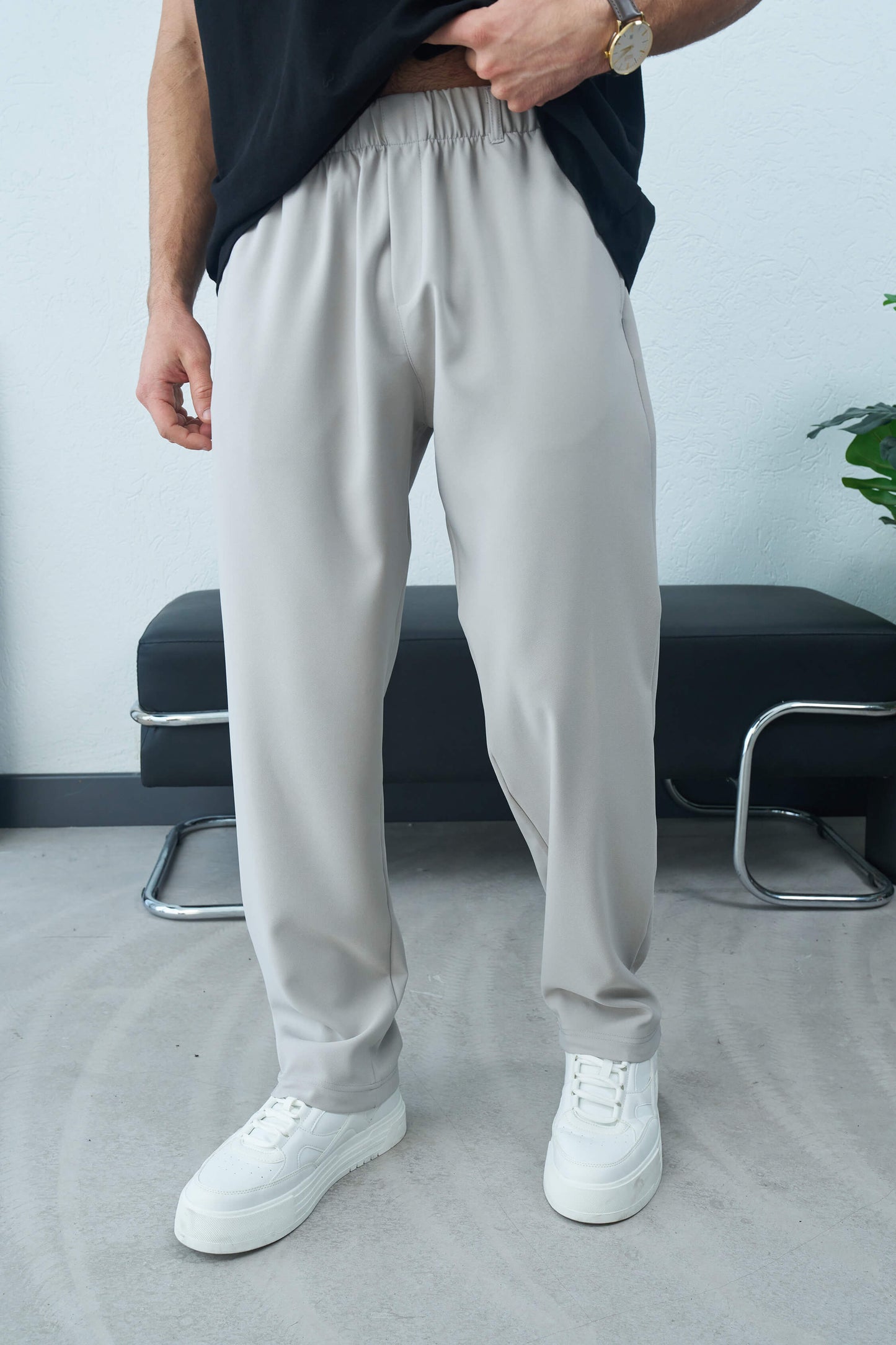 SEMI FORMAL STRAIGHT CUT PANTS (5 COLOR)