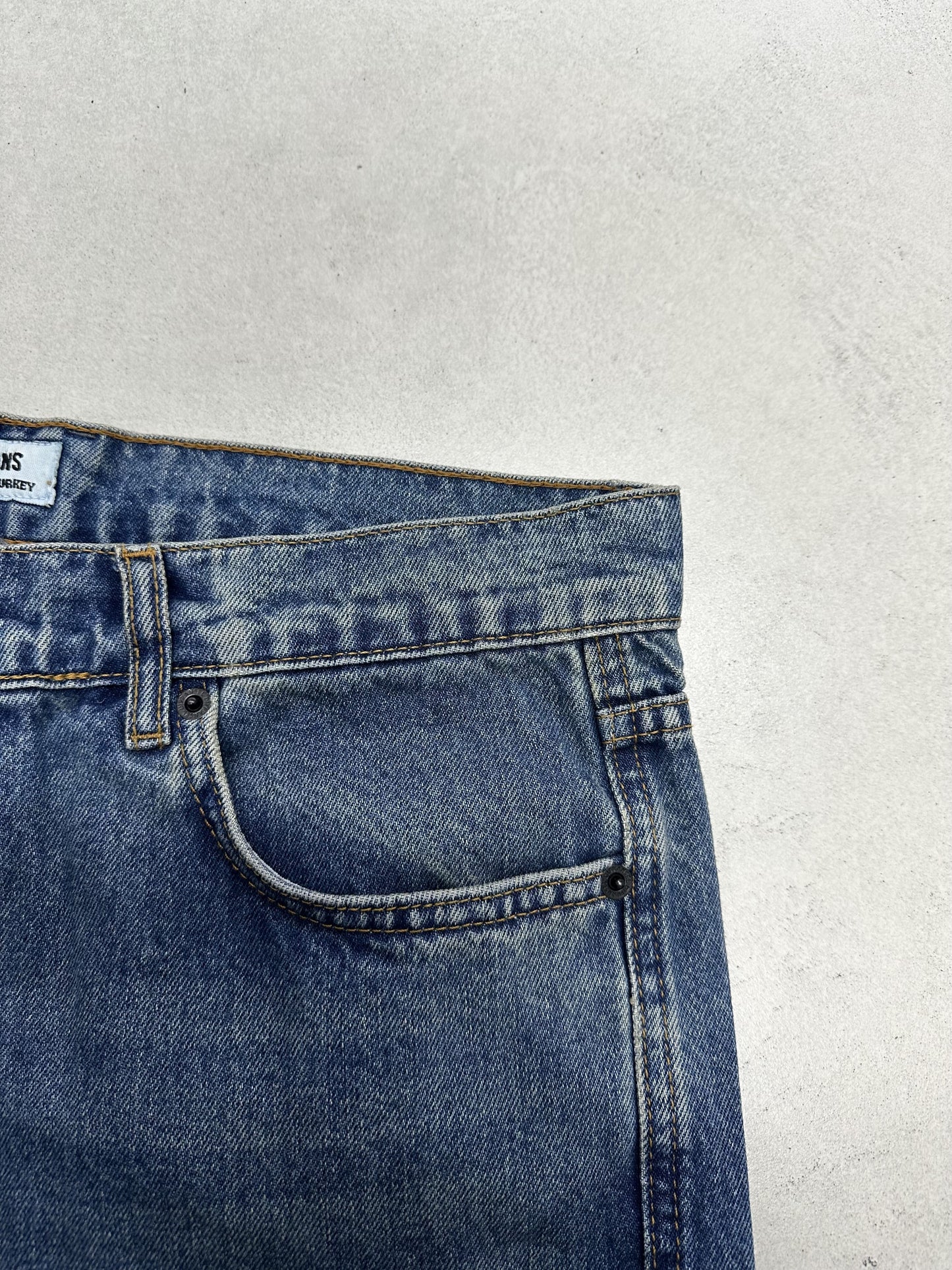 PREMIUM BLUE BAGGY JEAN