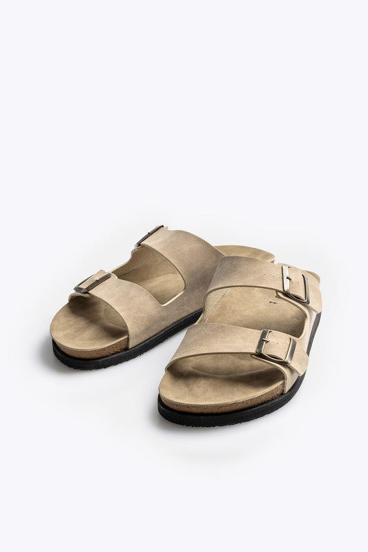DOUBLE BANGE BAIGE SANDAL