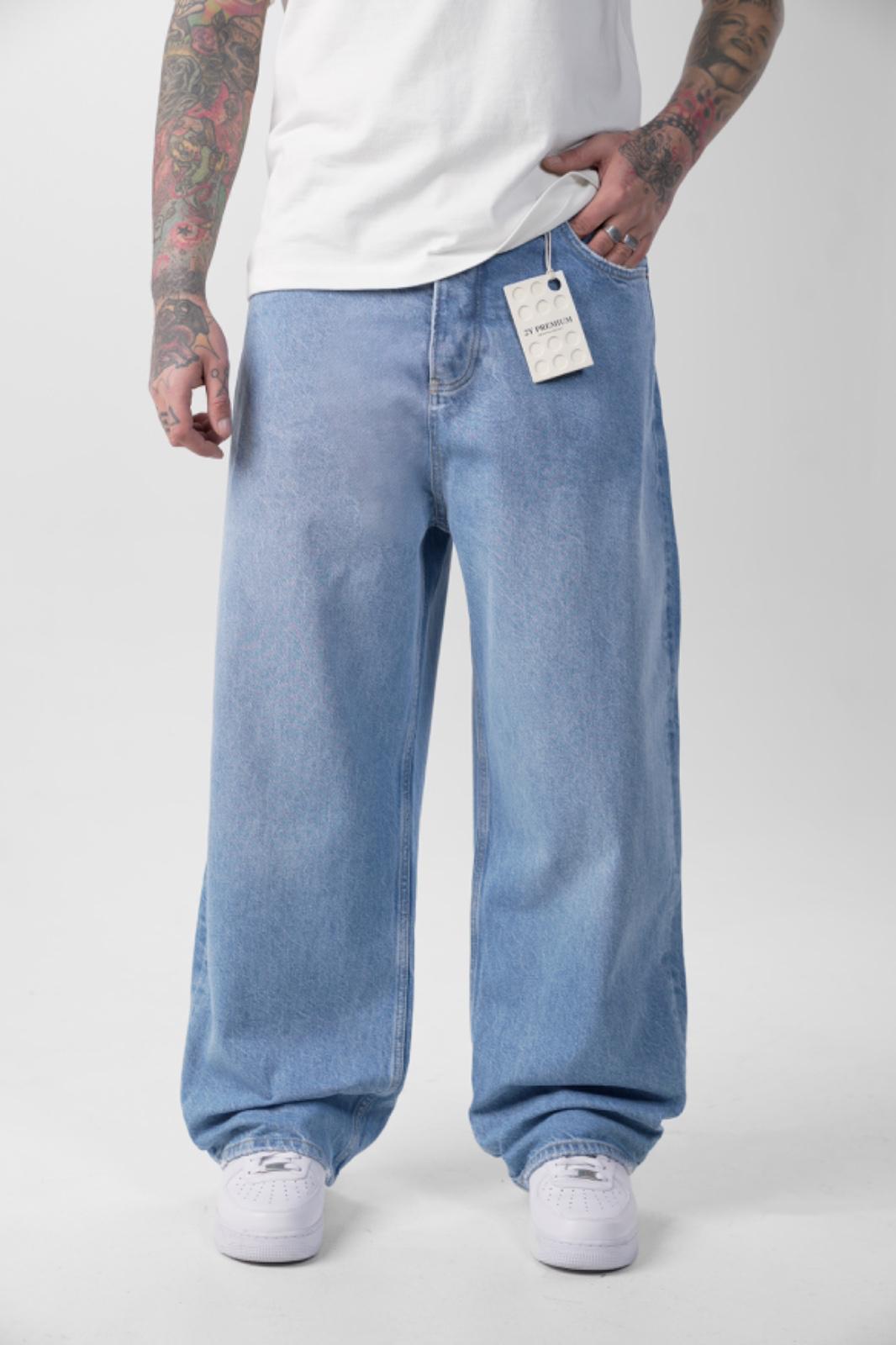 PREMIUM LIGHT BLUE BAGGY JEAN