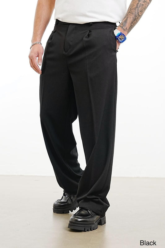 BAGGY FORMAL PANTS (4 COLOR)