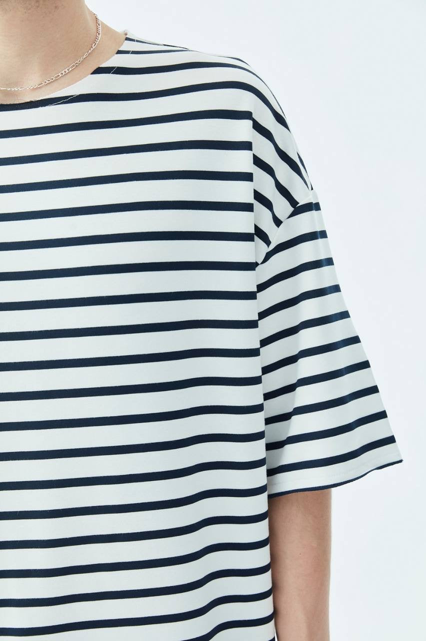 HICKORY STRIPE T-SHIRT