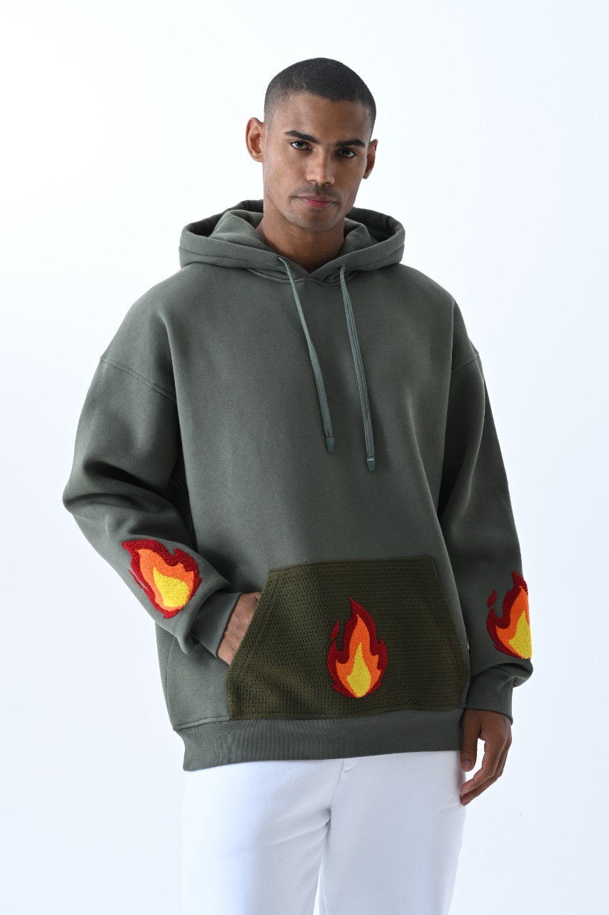 PREMIUM FIRE HOODIE (2 COLOR)