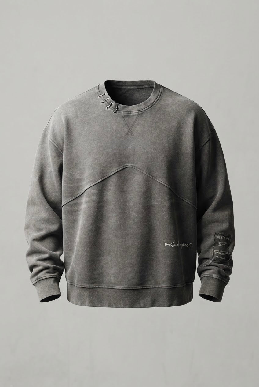 MUTUAL RESPECT STONEWASHED SWEATSHIRT