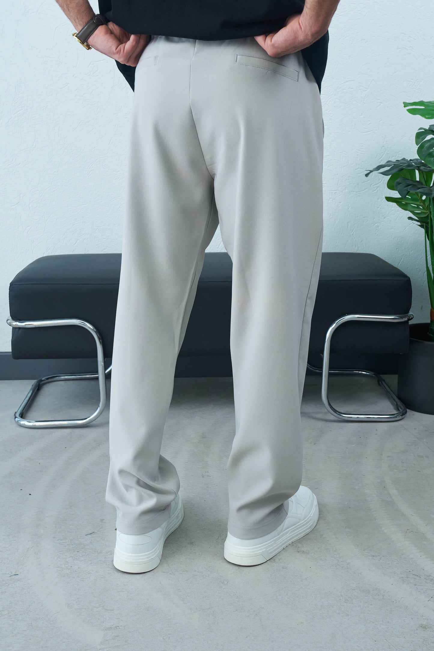 SEMI FORMAL STRAIGHT CUT PANTS (5 COLOR)