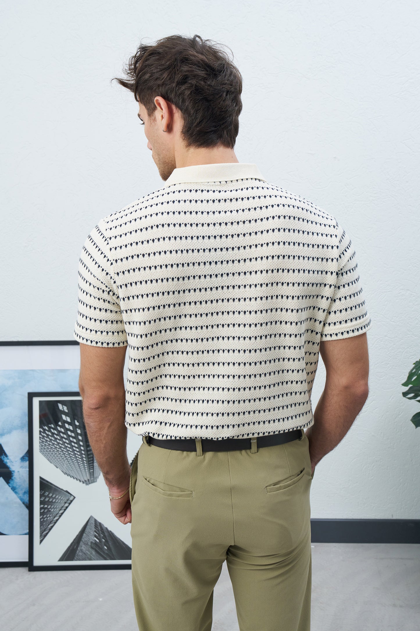 PREMIUM LINED POLO T-SHIRT