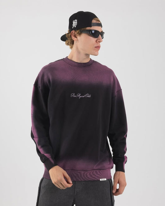 VIP BLEACH PURPLE WASHED SWEATSHIRT