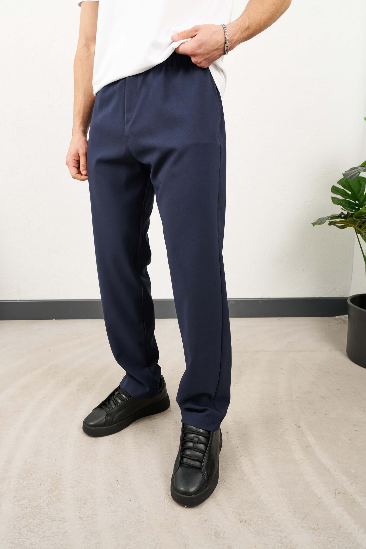 SEMI FORMAL STRAIGHT CUT PANTS (5 COLOR)