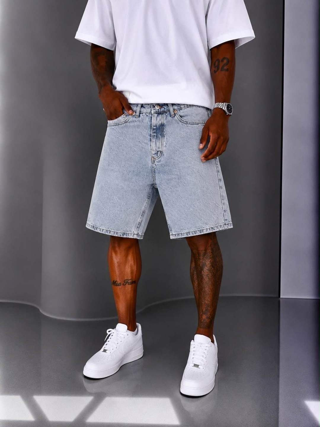 PREMIUM WASHED ICY SHORT