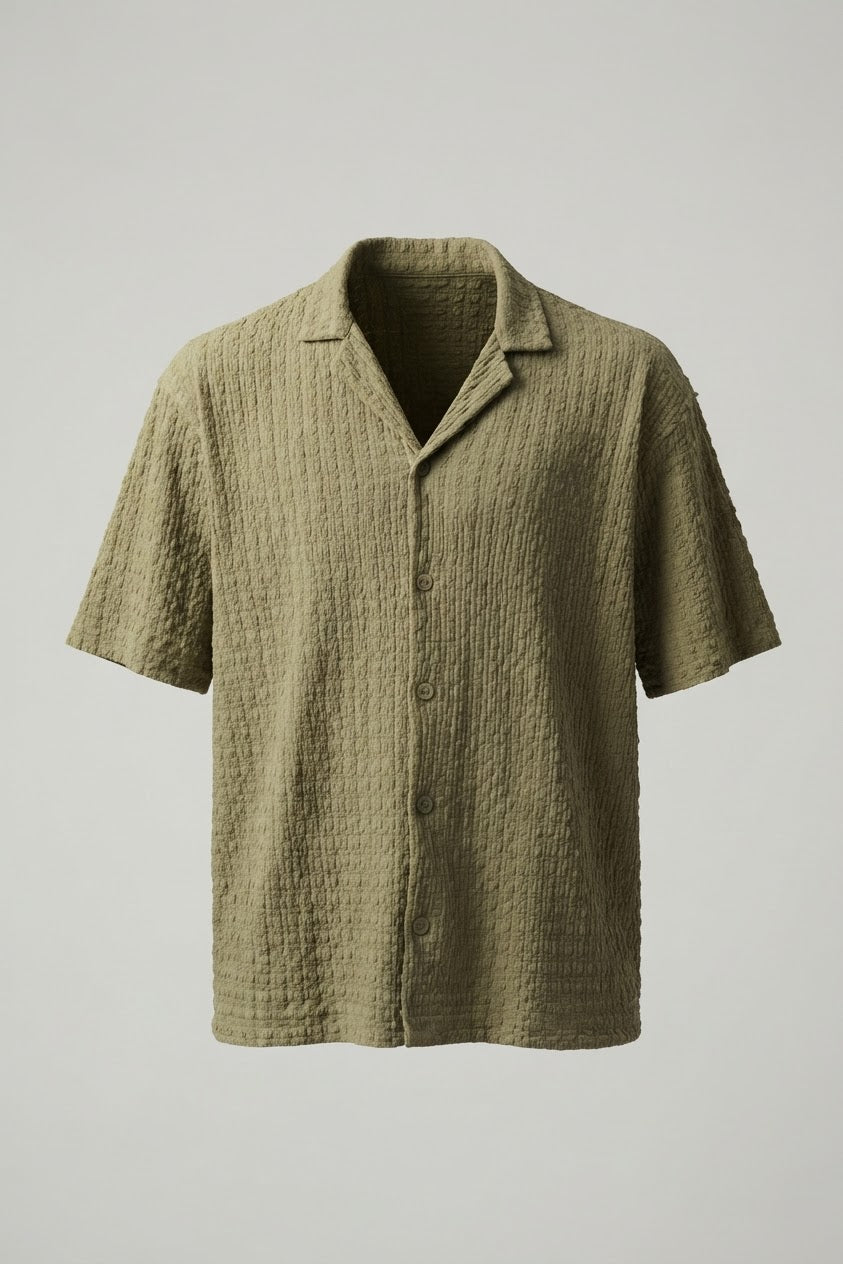 PREMIUM TEXTURED SHORT SLEEVE SHIRT